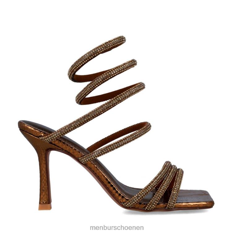 bronzen sandalen 64N062555 lepus vrouwen Menbur