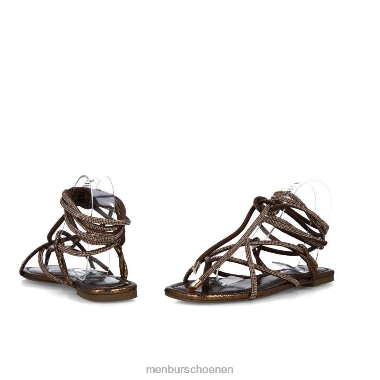 bronzen sandalen 64N062923 lepus vrouwen Menbur