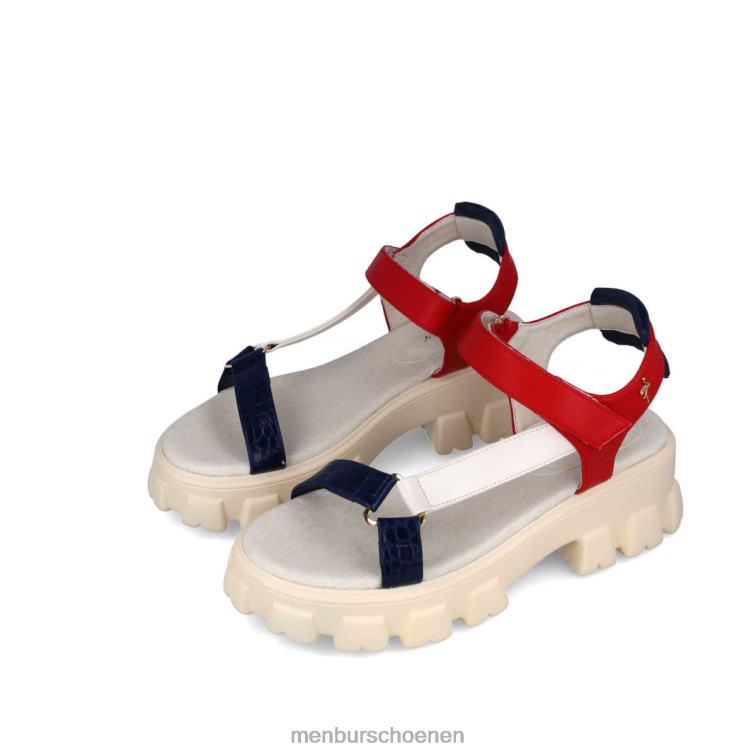 donkerblauw sandalen 64N062903 slangen vrouwen Menbur