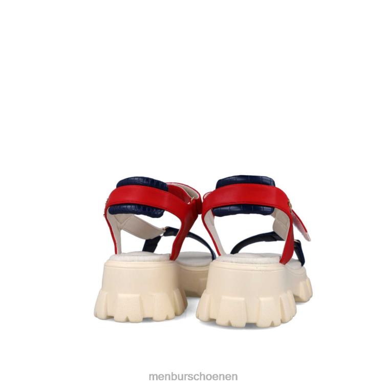 donkerblauw sandalen 64N062903 slangen vrouwen Menbur