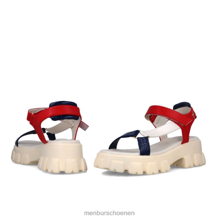 donkerblauw sandalen 64N062903 slangen vrouwen Menbur