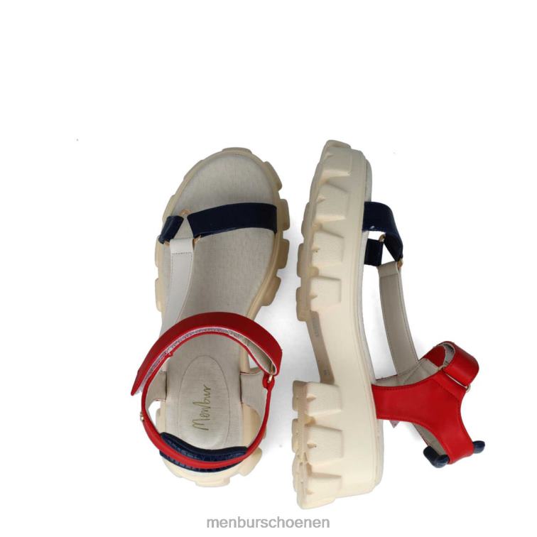 donkerblauw sandalen 64N062903 slangen vrouwen Menbur