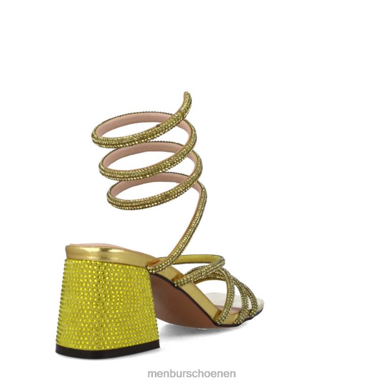 geel sandalen 64N062805 leeuw minderjarig vrouwen Menbur