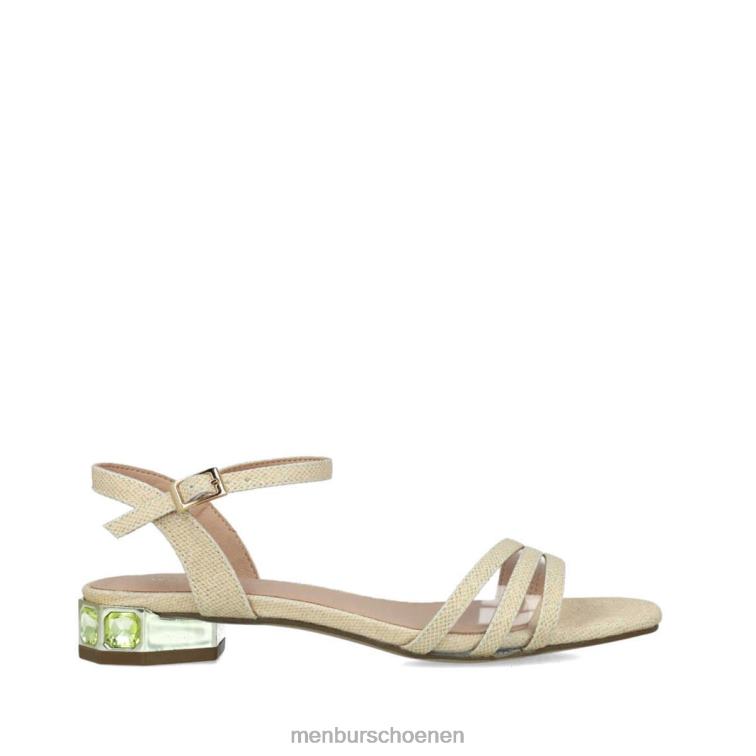 geel sandalen 64N0652 coronaborealis vrouwen Menbur