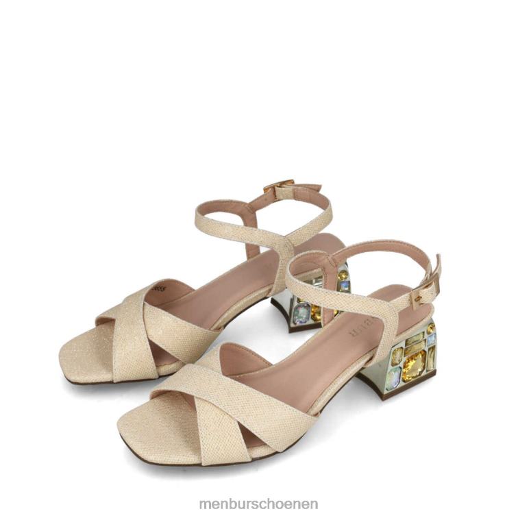 geel sandalen 64N0658 coronaborealis vrouwen Menbur