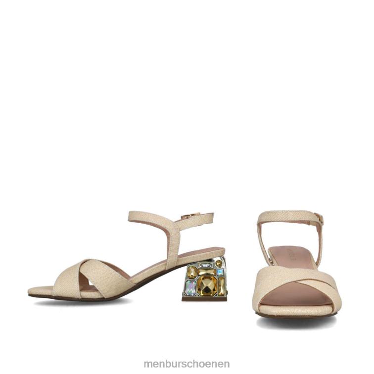 geel sandalen 64N0658 coronaborealis vrouwen Menbur