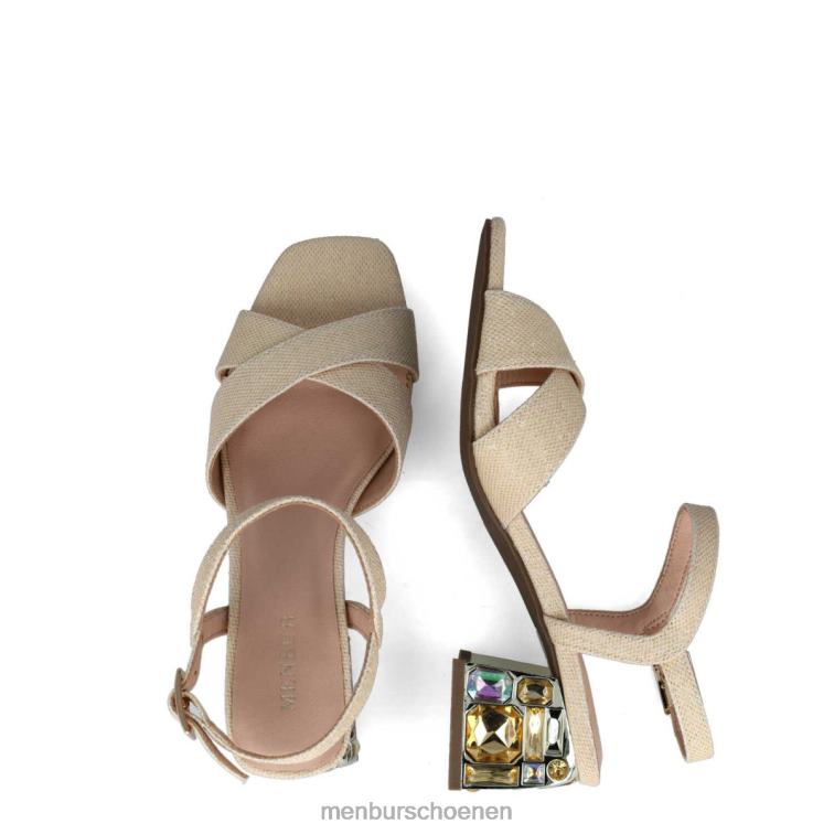 geel sandalen 64N0658 coronaborealis vrouwen Menbur