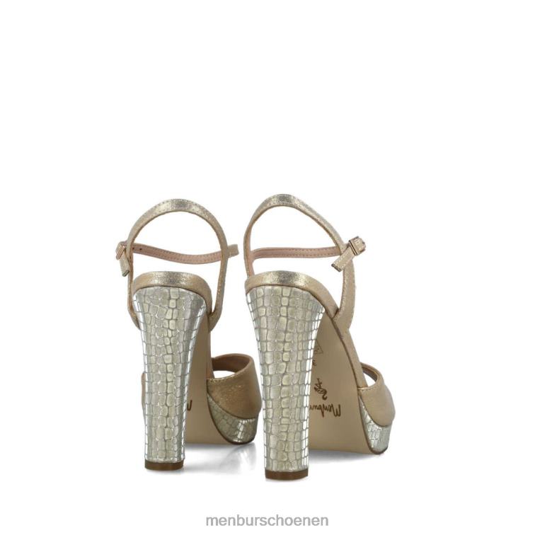 goud sandalen 64N0626 corona Australië vrouwen Menbur