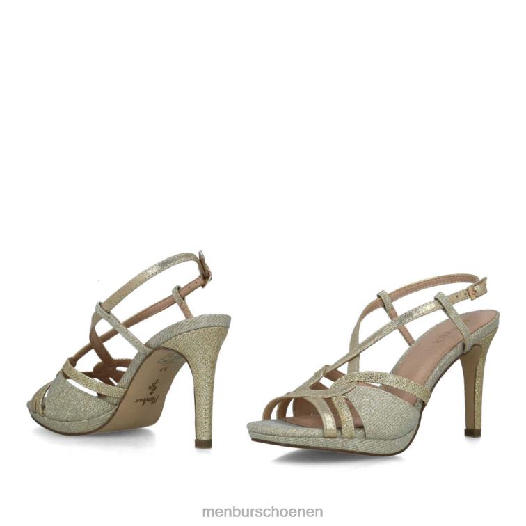 goud sandalen 64N062845 coma berenices vrouwen Menbur