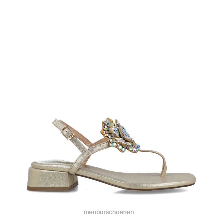 goud sandalen 64N0655 reticulum vrouwen Menbur