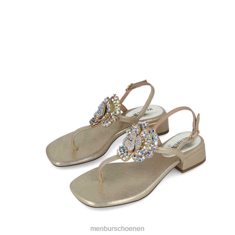 goud sandalen 64N0655 reticulum vrouwen Menbur