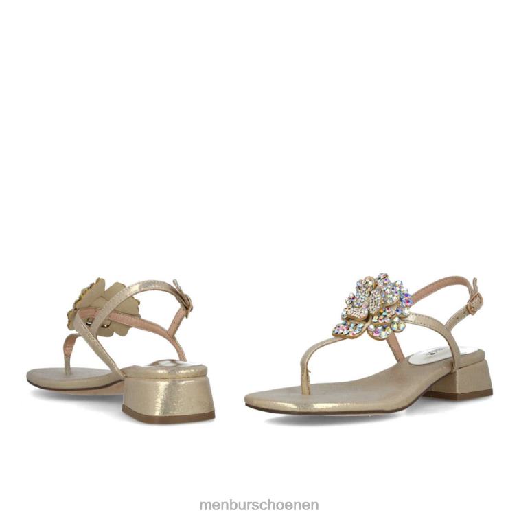 goud sandalen 64N0655 reticulum vrouwen Menbur