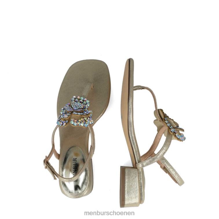 goud sandalen 64N0655 reticulum vrouwen Menbur