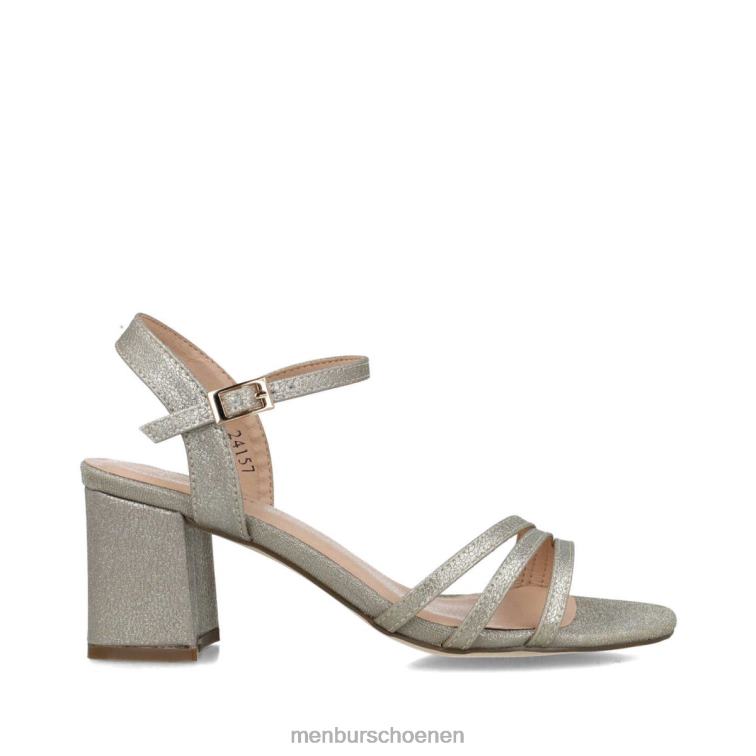 goud sandalen 64N0659 octantis vrouwen Menbur