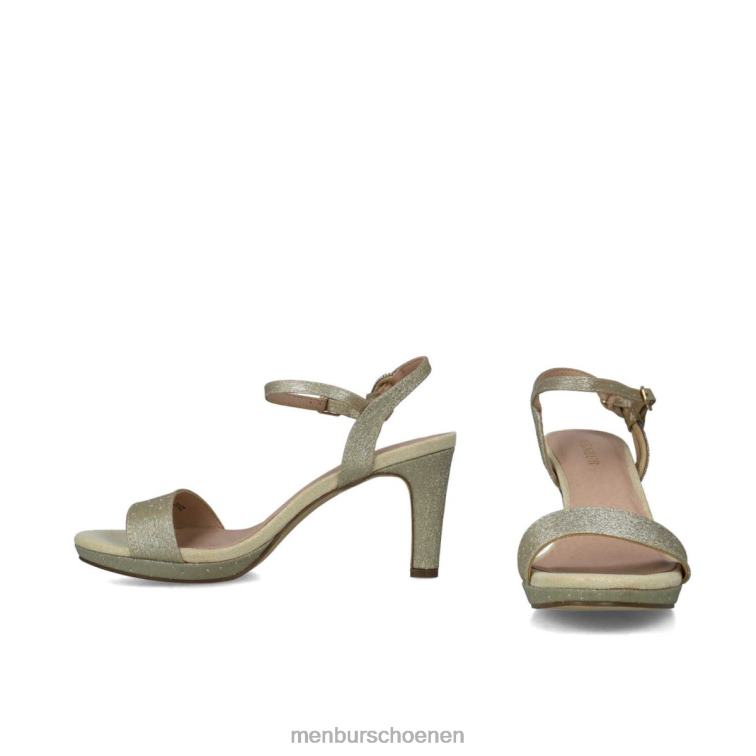 goud sandalen 64N0669 achernar vrouwen Menbur