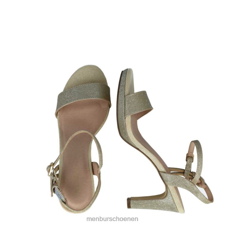 goud sandalen 64N0669 achernar vrouwen Menbur