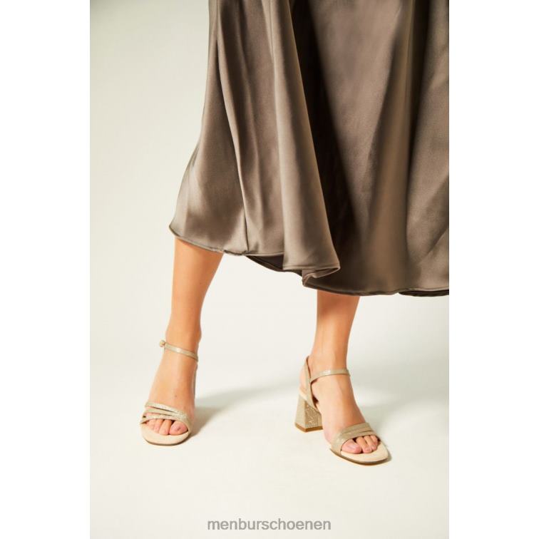 goud sandalen 64N0693 achernar vrouwen Menbur