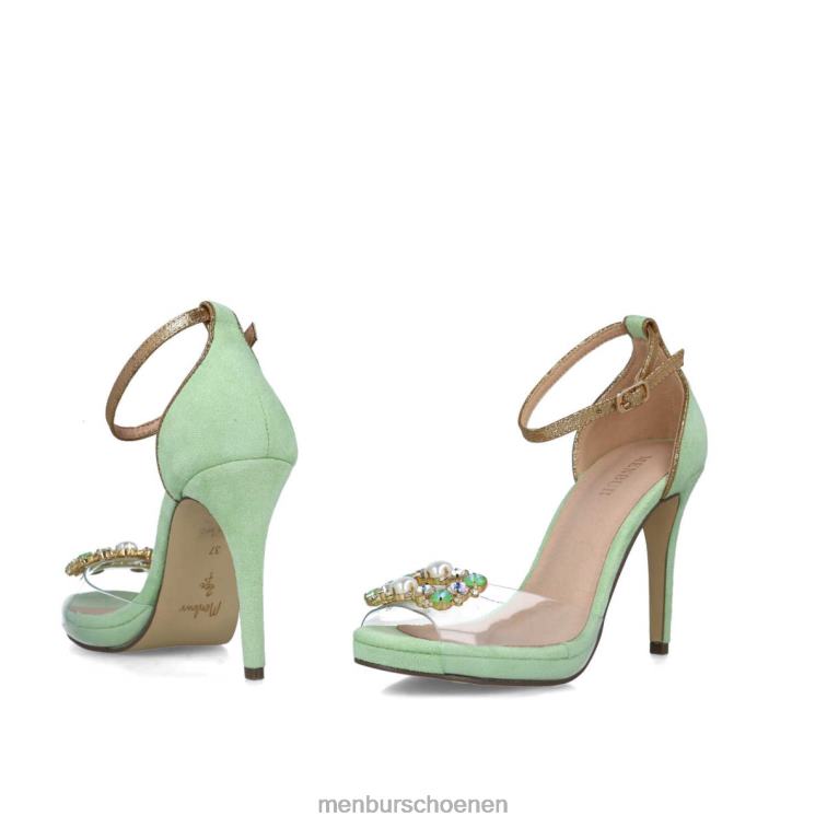 groente sandalen 64N062770 Pavo vrouwen Menbur