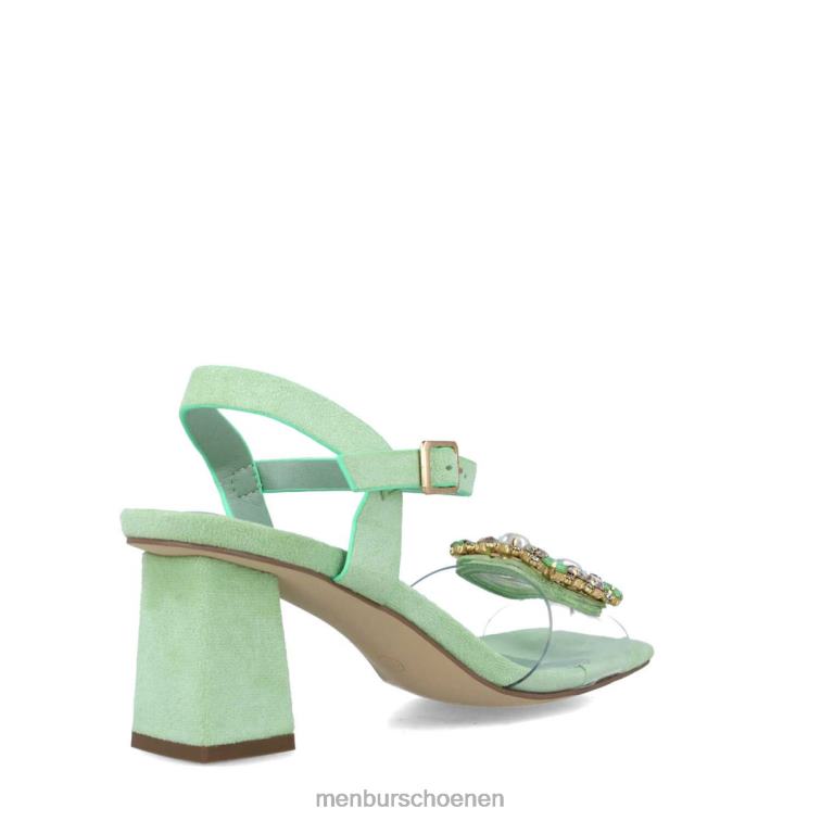 groente sandalen 64N062817 Pavo vrouwen Menbur