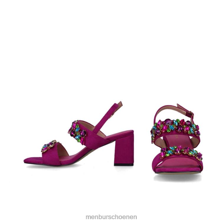 paars sandalen 64N06162 alrescha vrouwen Menbur