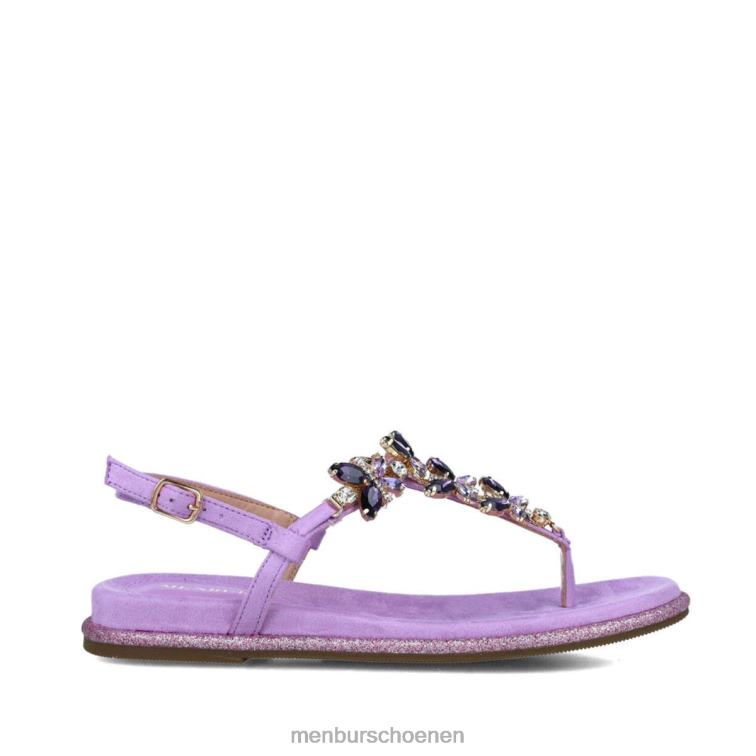 paars sandalen 64N062897 mensae vrouwen Menbur