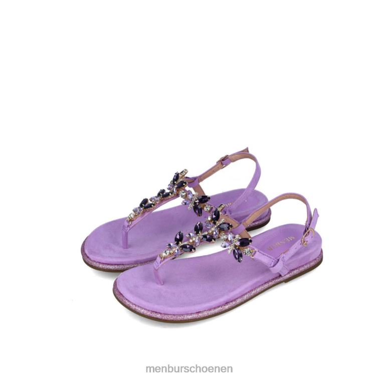 paars sandalen 64N062897 mensae vrouwen Menbur
