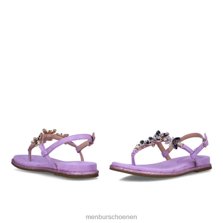paars sandalen 64N062897 mensae vrouwen Menbur