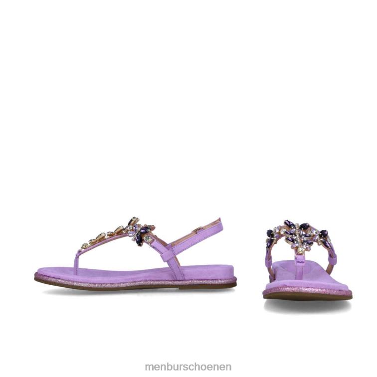 paars sandalen 64N062897 mensae vrouwen Menbur