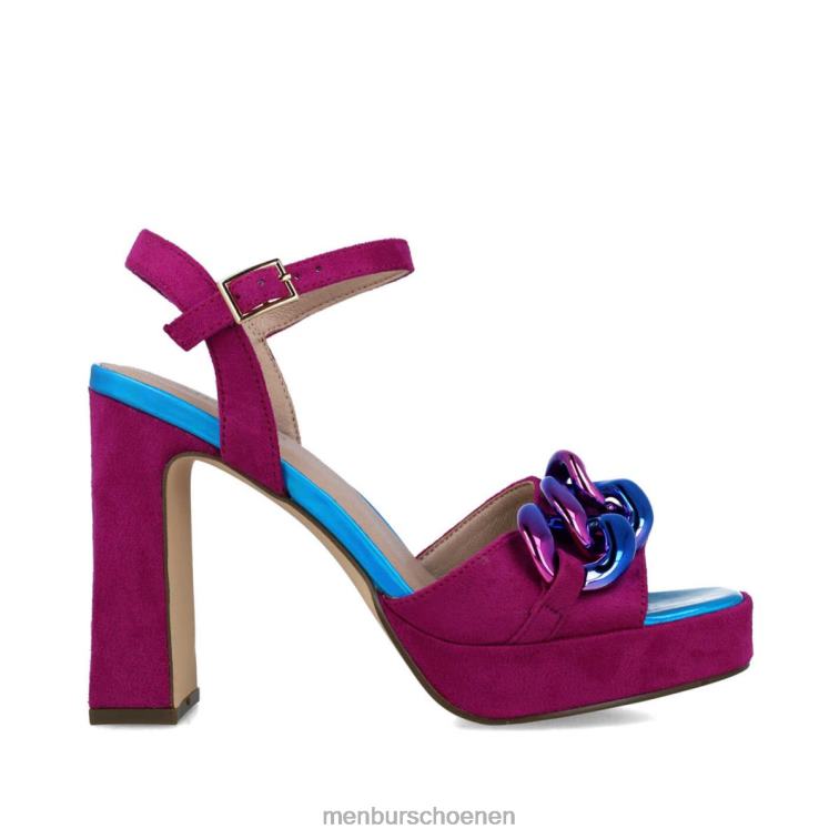 paars sandalen 64N0646 reticulen vrouwen Menbur