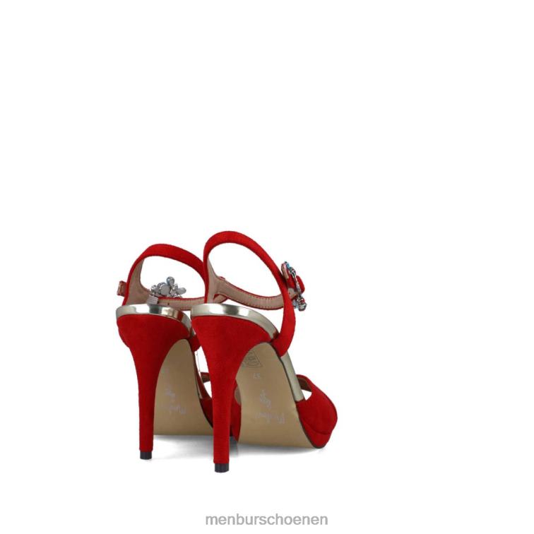 rood sandalen 64N06142 Orion vrouwen Menbur