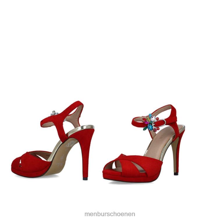 rood sandalen 64N06142 Orion vrouwen Menbur