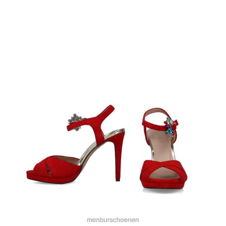 rood sandalen 64N06142 Orion vrouwen Menbur