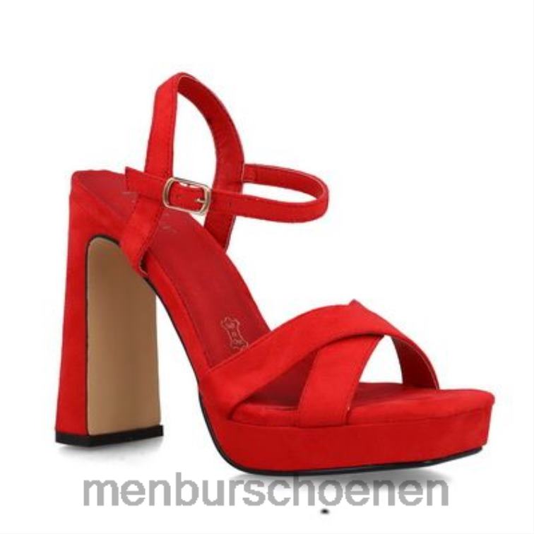 rood sandalen 64N062637 maagd vrouwen Menbur