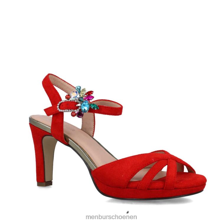 rood sandalen 64N062864 Orion vrouwen Menbur
