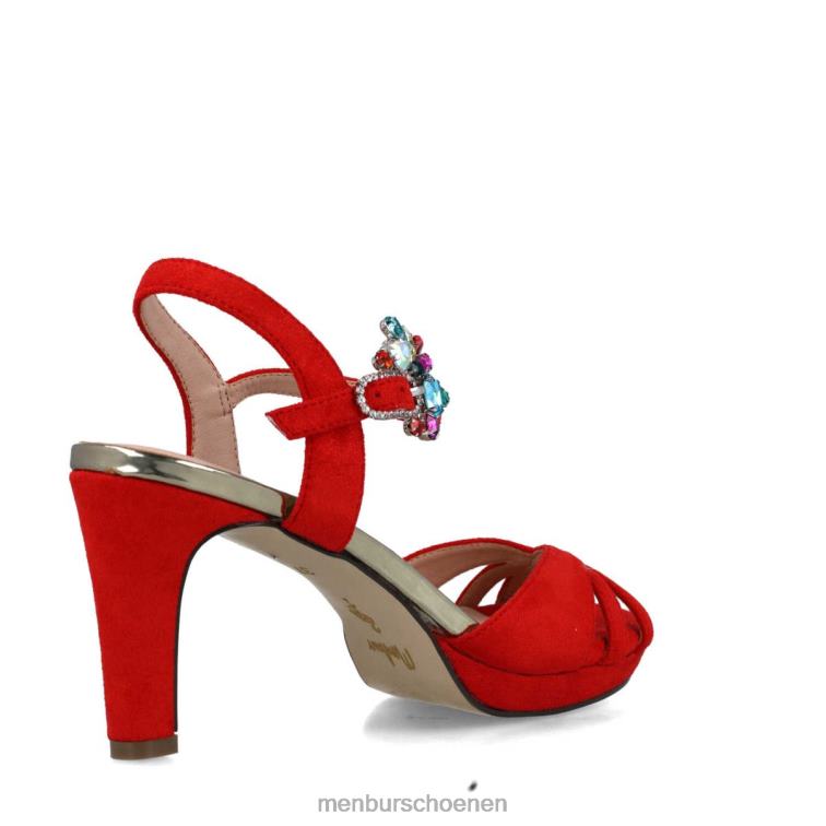 rood sandalen 64N062864 Orion vrouwen Menbur