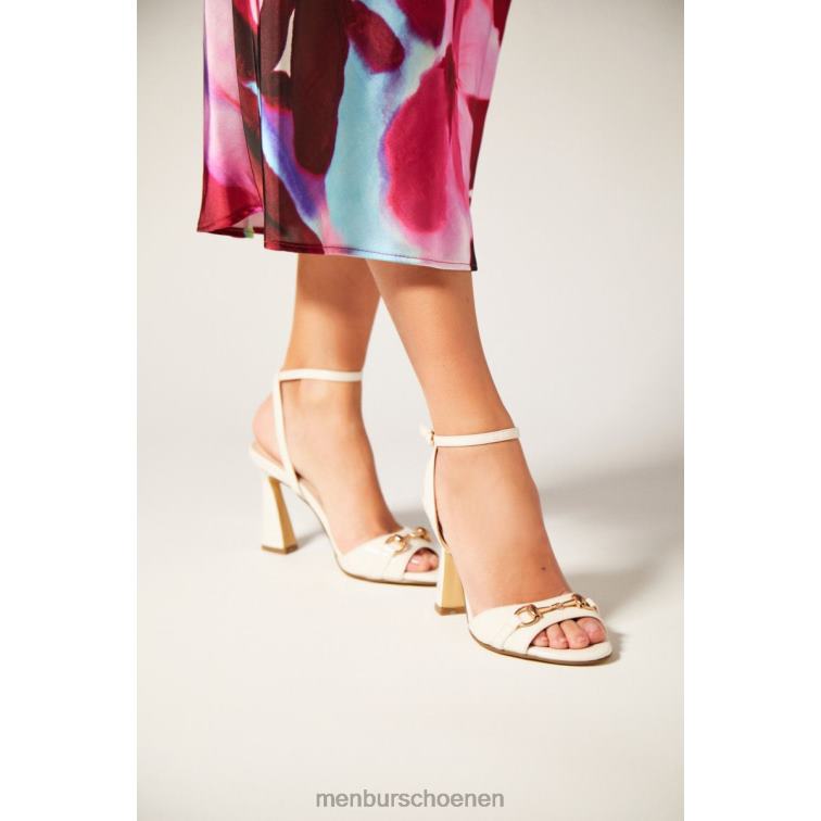 wit sandalen 64N062506 beeldhouwer vrouwen Menbur