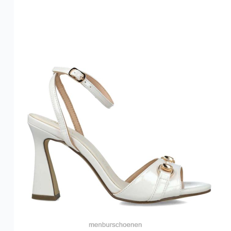 wit sandalen 64N062506 beeldhouwer vrouwen Menbur