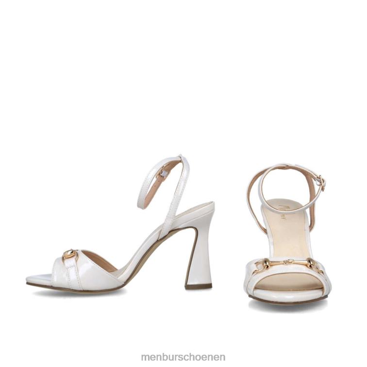 wit sandalen 64N062506 beeldhouwer vrouwen Menbur