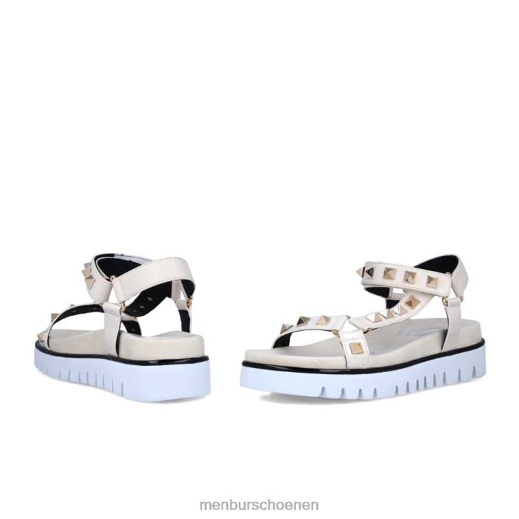 wit sandalen 64N0645 Vissen vrouwen Menbur