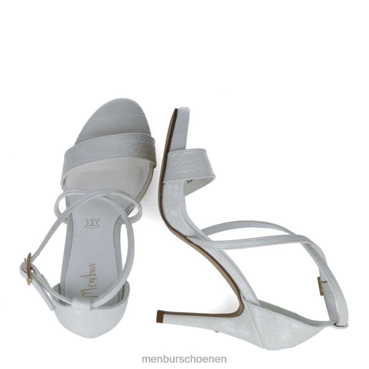 wit sandalen 64N0687 fornax vrouwen Menbur