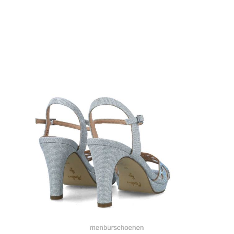 zilver sandalen 64N0615 apus vrouwen Menbur