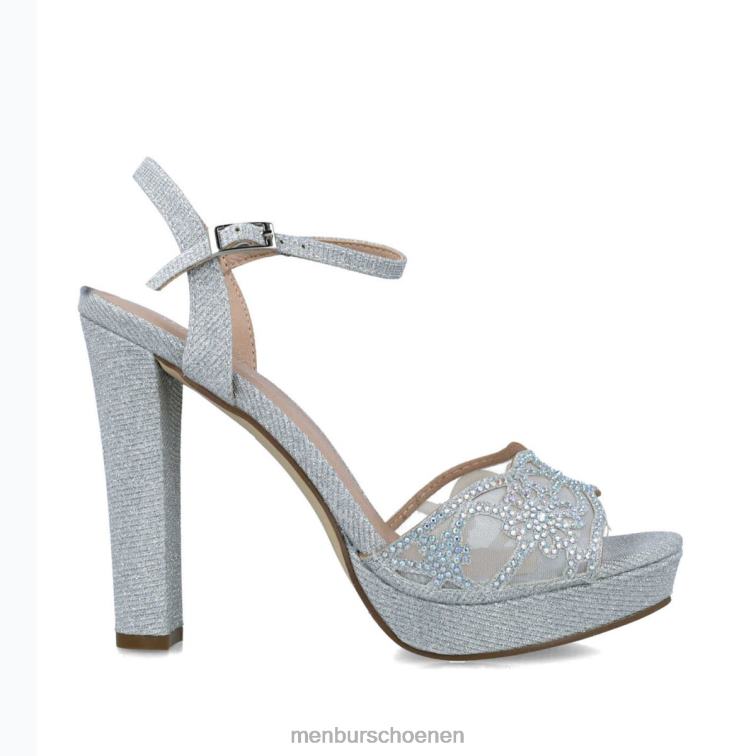 zilver sandalen 64N062566 apus vrouwen Menbur