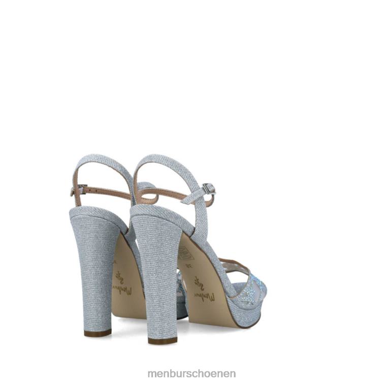 zilver sandalen 64N062566 apus vrouwen Menbur