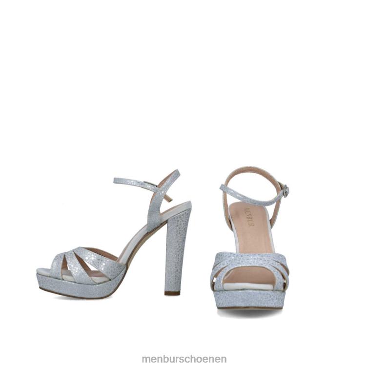 zilver sandalen 64N062572 Columba vrouwen Menbur