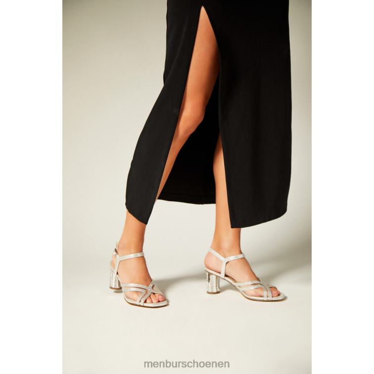 zilver sandalen 64N062669 karina vrouwen Menbur