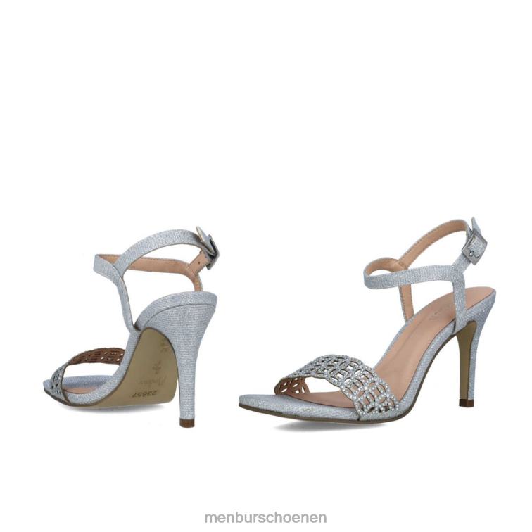 zilver sandalen 64N062689 auriga vrouwen Menbur