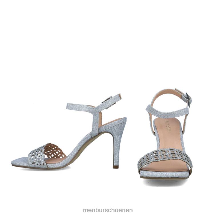 zilver sandalen 64N062689 auriga vrouwen Menbur