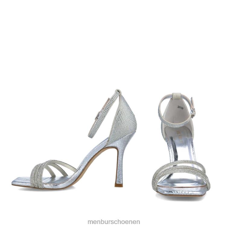 zilver sandalen 64N062734 lepus vrouwen Menbur