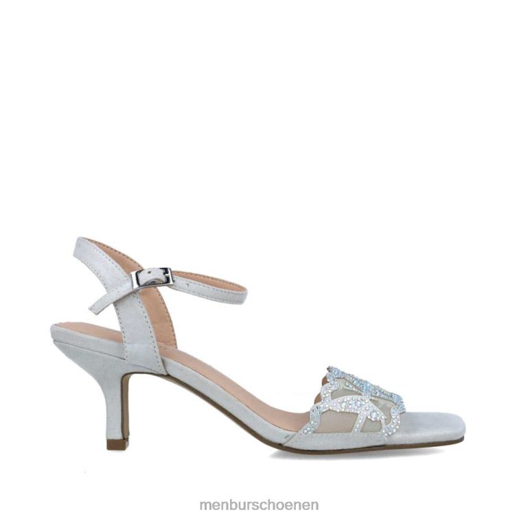 zilver sandalen 64N062777 waterman vrouwen Menbur