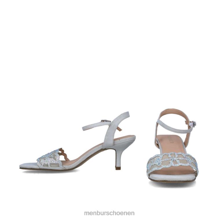 zilver sandalen 64N062777 waterman vrouwen Menbur